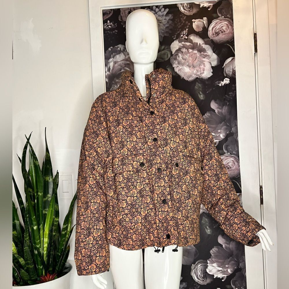 Free People Phoebe Printed Packable Puffer Jacket - Picture 3 of 6